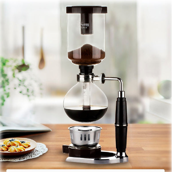 CUKYI electric automatic hourglass Coffee maker drip Cafe American