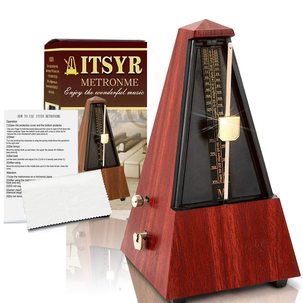 Accurate Mechanical Metronome For Musician Guitar Piano Drum Violin Tr –  Prevention Materials