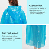 Disposable Raincoat|Adult Raincoat