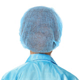 100PCS Disposable Head Cover Bouffant Caps Non-Woven Dustproof Hats Dustproof Hair Net Bouffant Hat Surgical Cap Shower Cap Elastic Headgear Hair Net