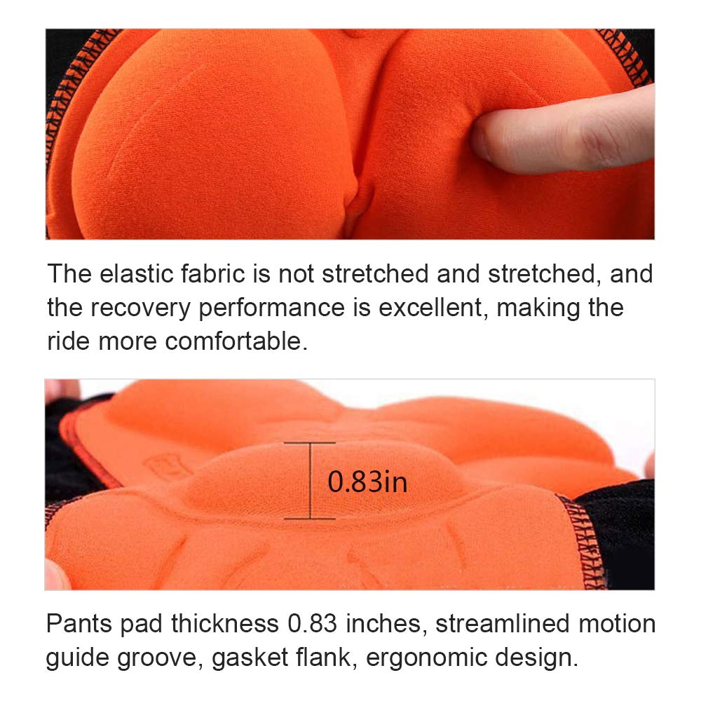 3D Padded Bicycle Cycling Underwear Shorts Elastic Anti-Slip Breathabl –  Prevention Materials