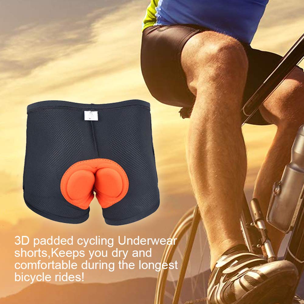 Cheap Men Cycling Underwear Shorts Breathable Padded Gel MTB Biking Shorts  Bike Riding Shorts